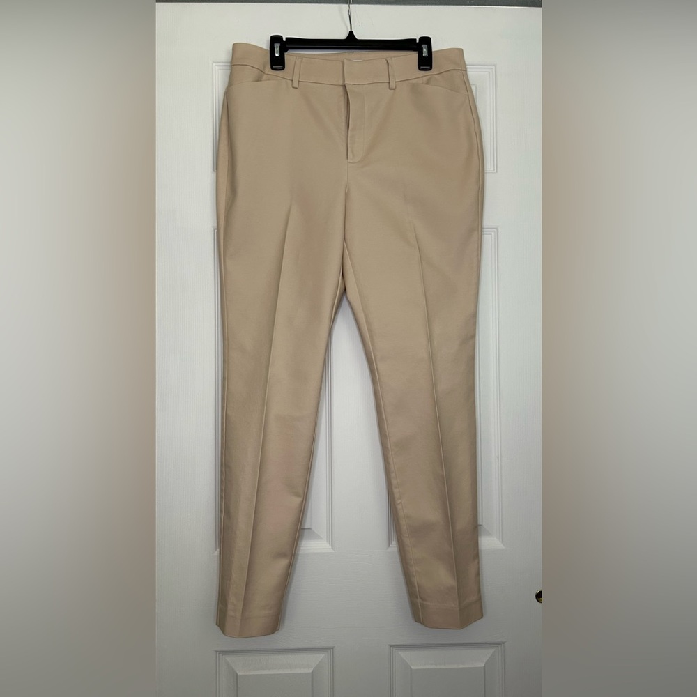 Nine West Women's Tan Straight Leg Pants
